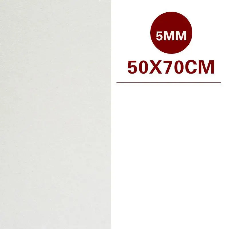 Aura Stroke | Premium Large Calligraphy Felt Mat | Super Absorbent, Protects Table & Prevents Ink Bleed (Grey/Black/White)